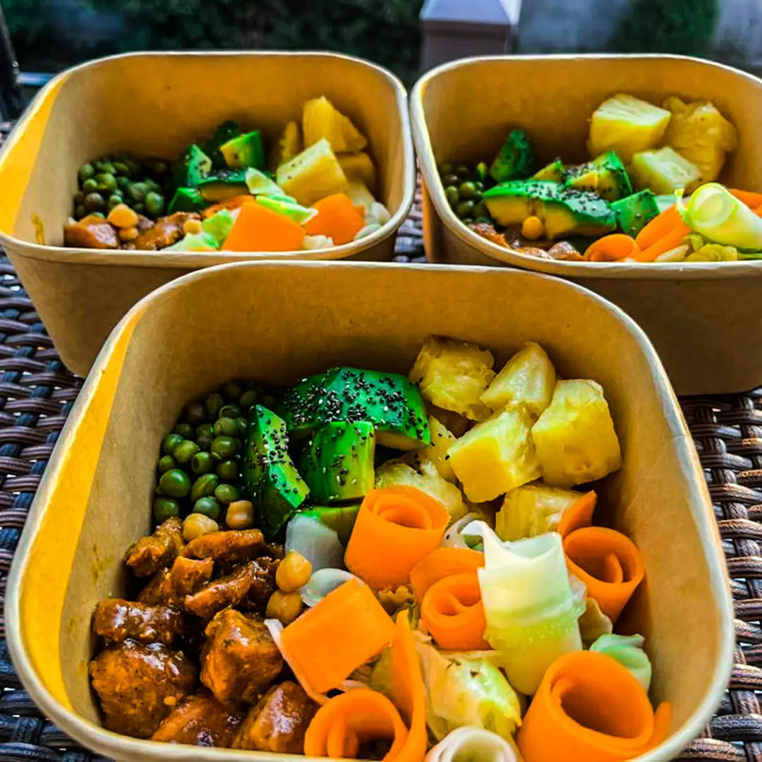 Harmony Kitchen chicken poke bowls
